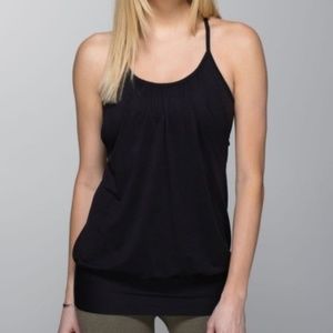 Lululemon Black No Limits Tank Size 8